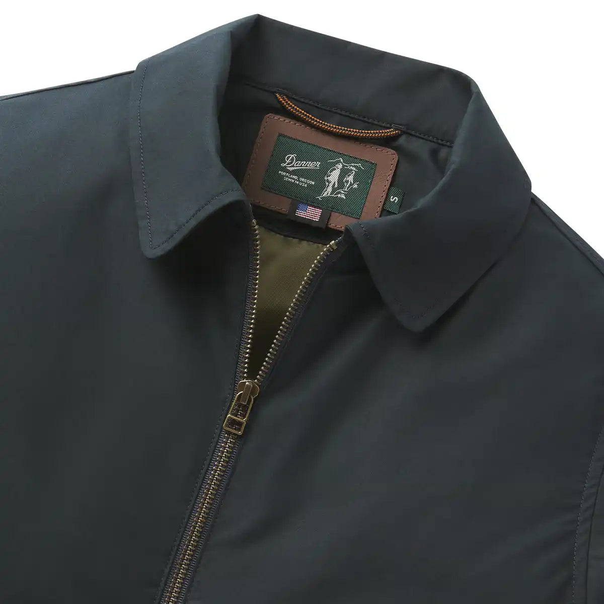 Women's Waxed Primaloft Coaches Jacket Navy - Image 2
