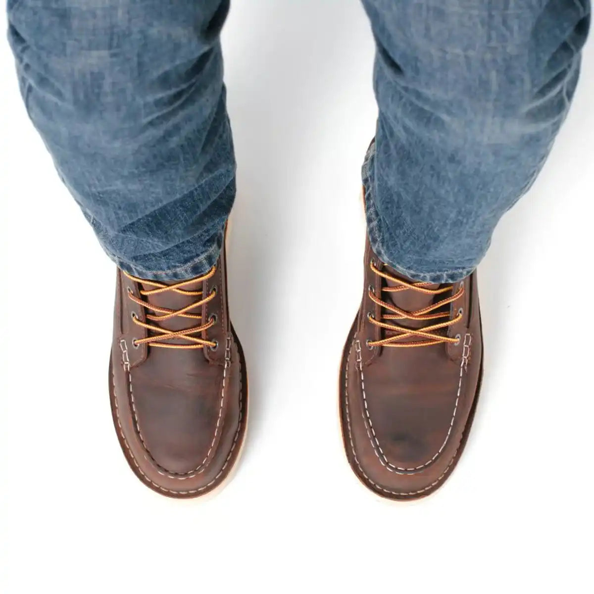 Bull Run Moc Toe 6 Brown - Image 11