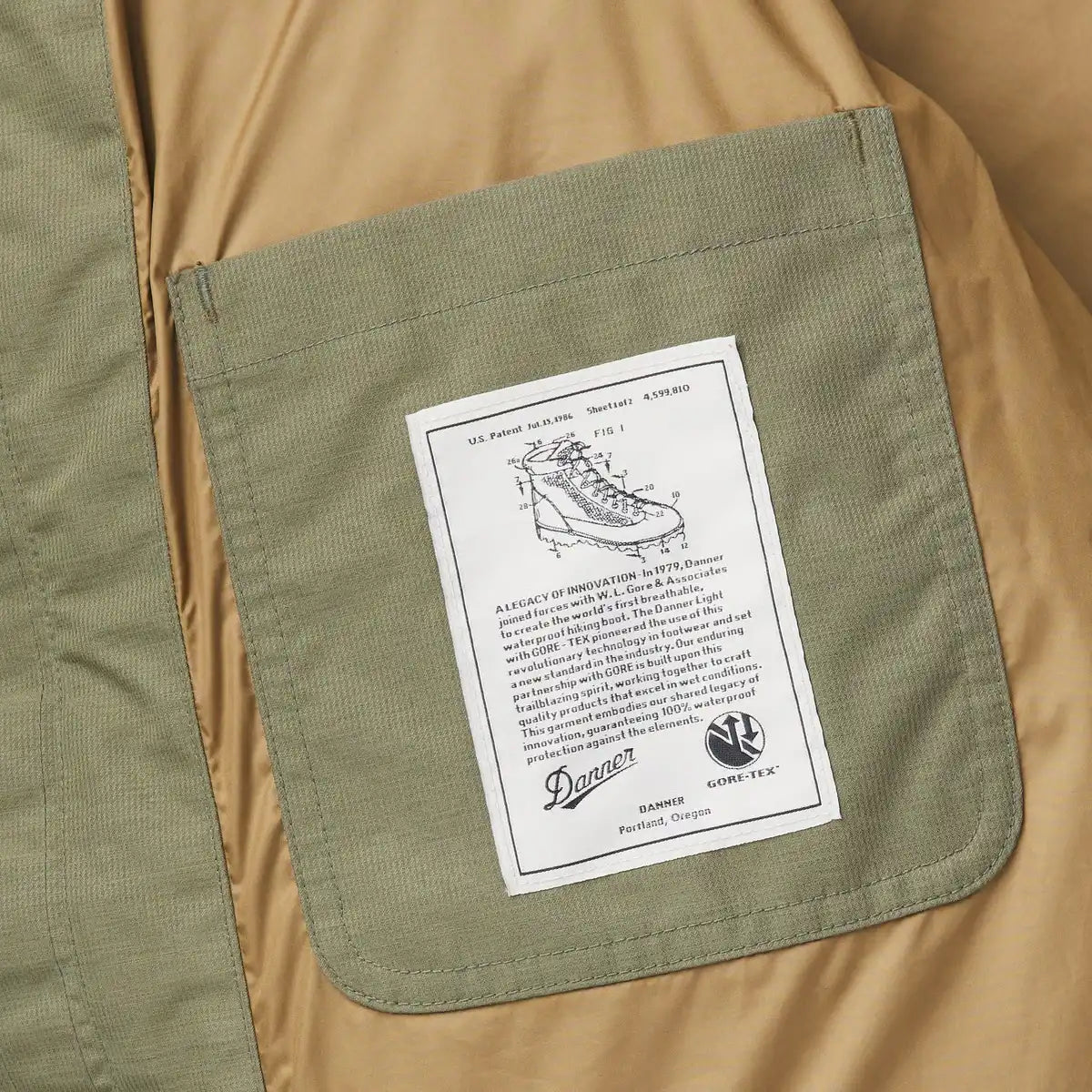 Woodsman 2L GTX Jacket Dusty Olive - M - Image 10