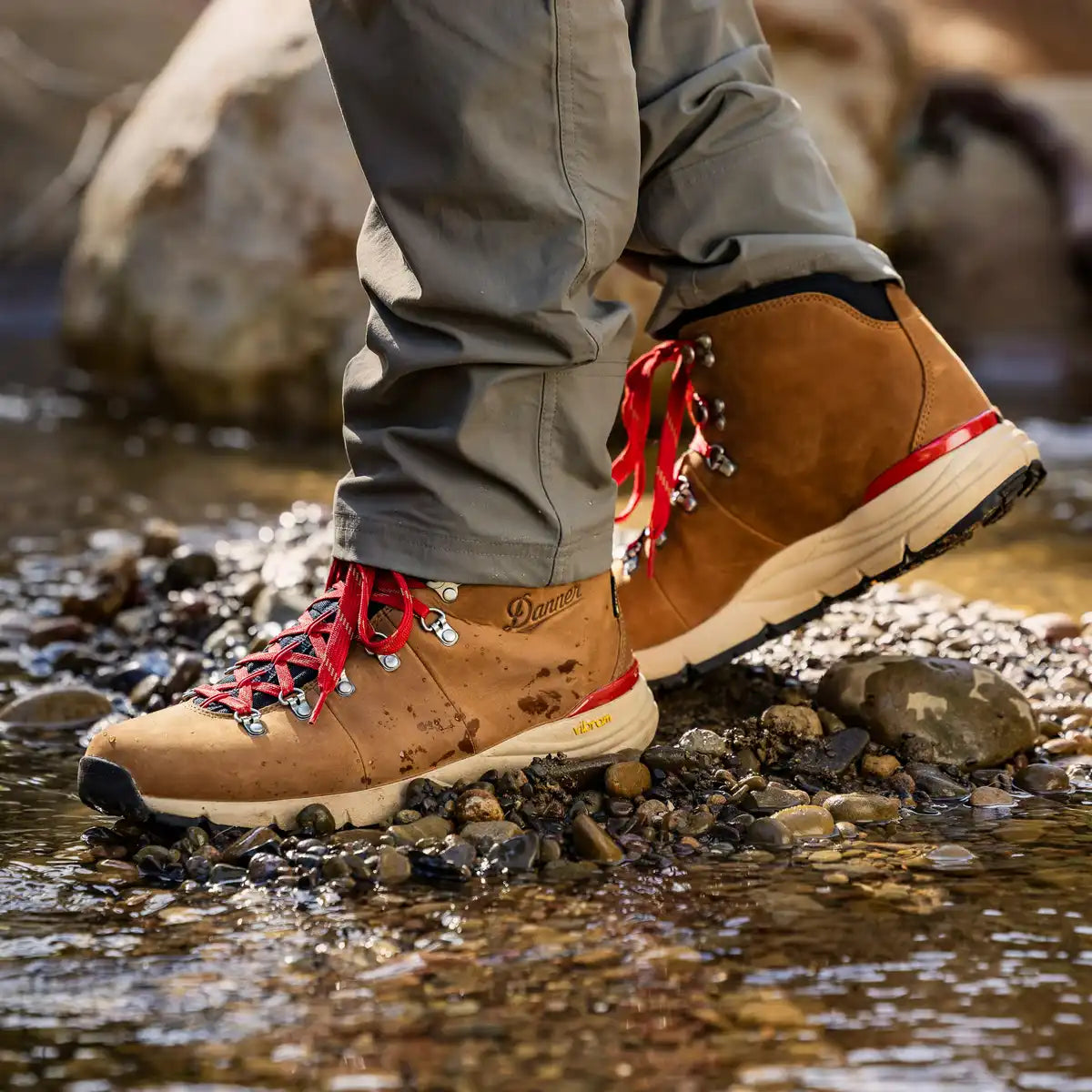 Mountain 600 Leaf 4.5 Grizzly Brown/Rhodo Red GTX M - Image 9