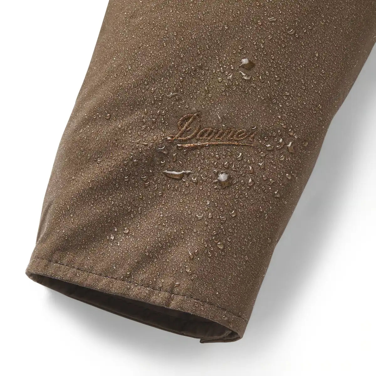 Women's Waxed Primaloft Coaches Jacket Brown - Image 3