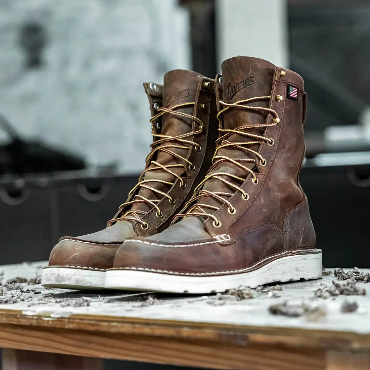 Bull Run 8 Tobacco Moc Toe - Image 7