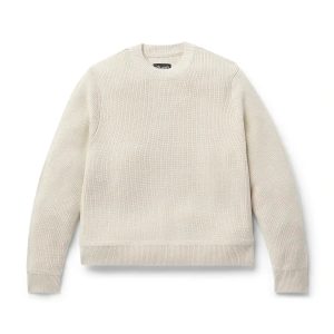 Men's DWR Wool/Cotton Sweater Castle Wall