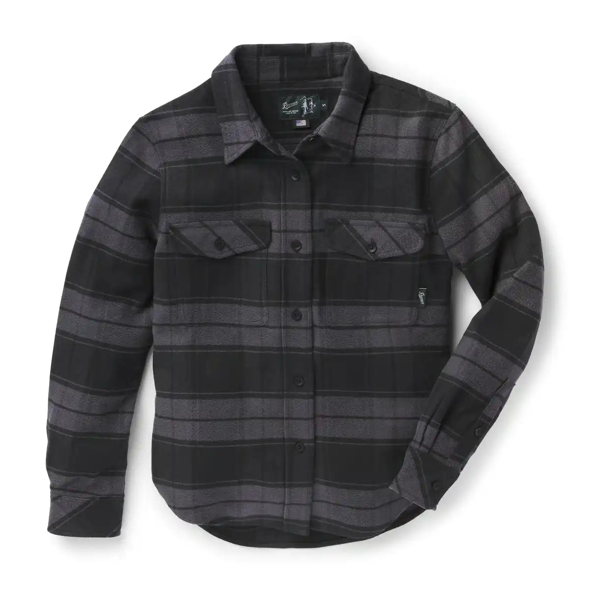 Danner Sauvie Cotton Flannel Black Plaid - Image 5