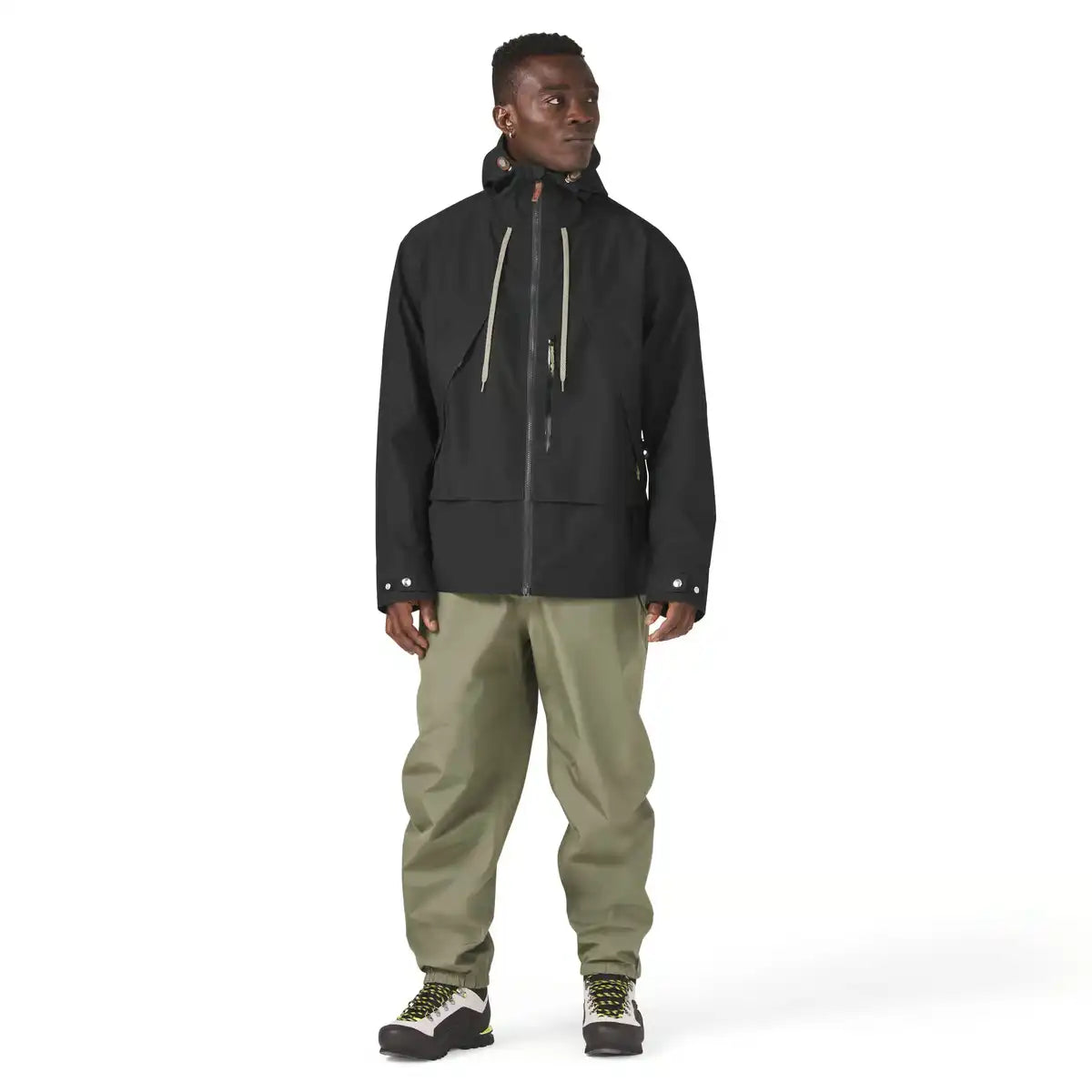 Cascade Crest Packable 3L GTX Jacket Black - M - Image 3