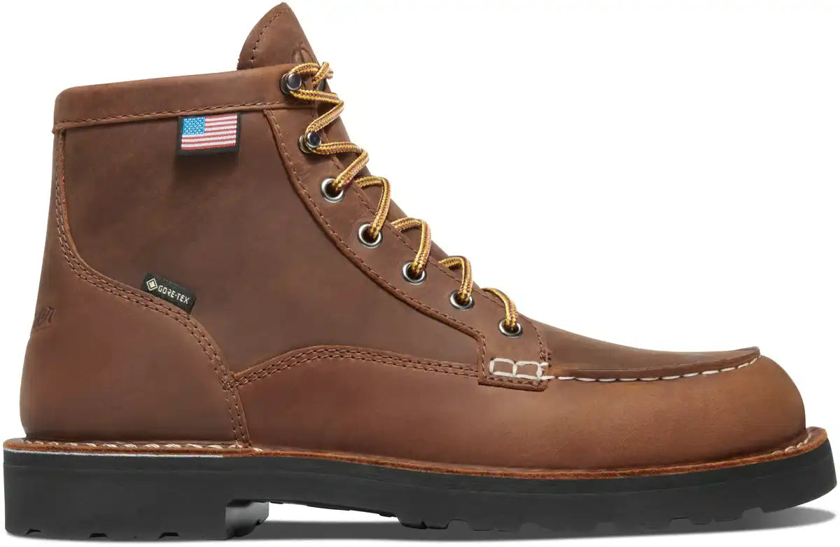 Bull Run Moc Toe 6 Tobacco GTX