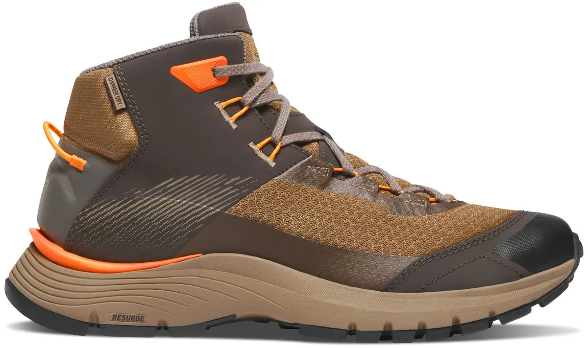 Trail Junction Mid 4 Malt Brown/Poppy Orange