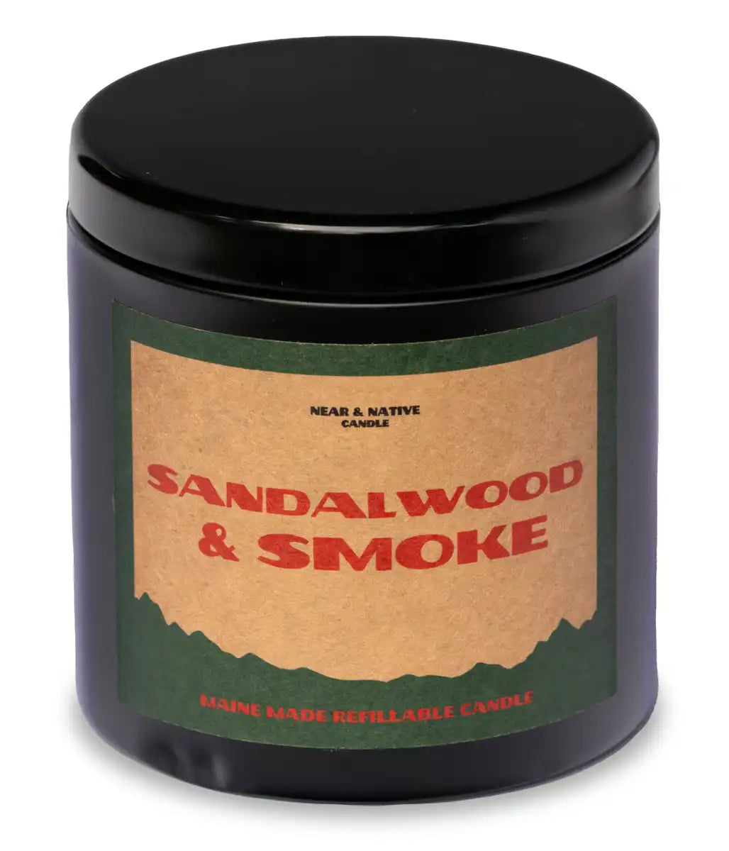 Near & Native 10oz Candle - Sandlewood & Smoke - Image 2