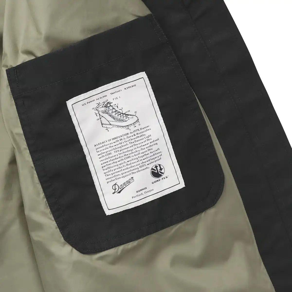 Woodsman 2L GTX Jacket Black - Image 9