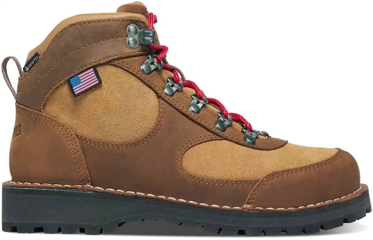 Women's Cascade Crest 5 Grizzly Brown/Rhodo Red GTX