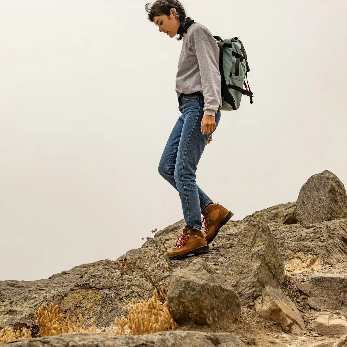 Women's Cascade Crest 5 Grizzly Brown/Rhodo Red GTX - Image 8