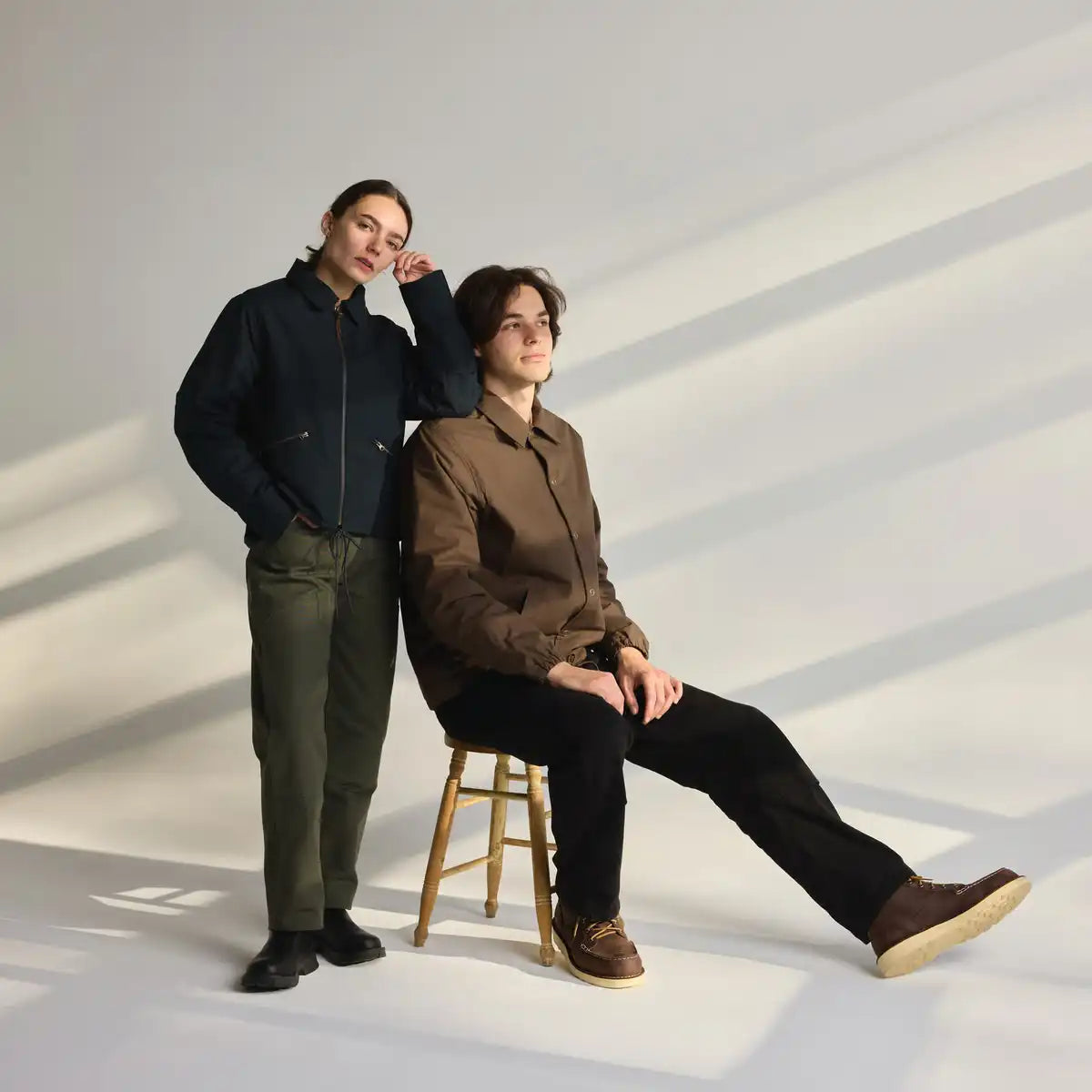 Women's Hawthorne Double Knee Pants Duck Canvas Olive - Image 6