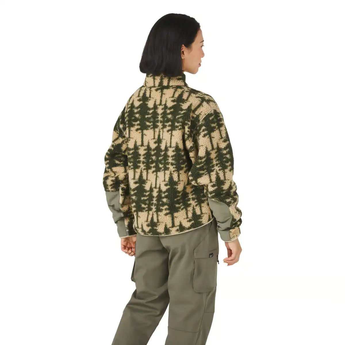 Wolf Creek Sherpa Jacket Douglas/Safari - Image 2