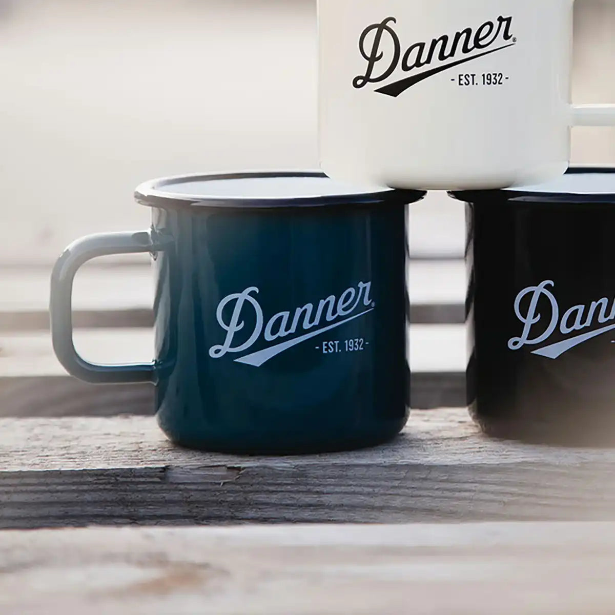 Danner Enamel 12oz Mug - Teal - Image 2