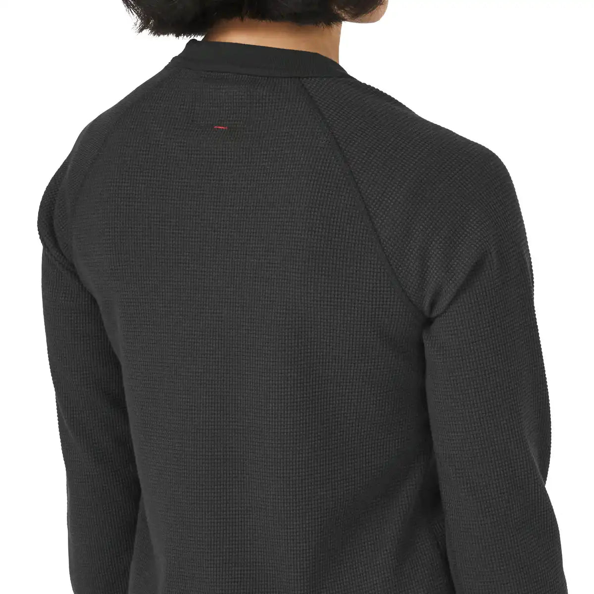 Santiam Waffle LS Tee Black - Image 3