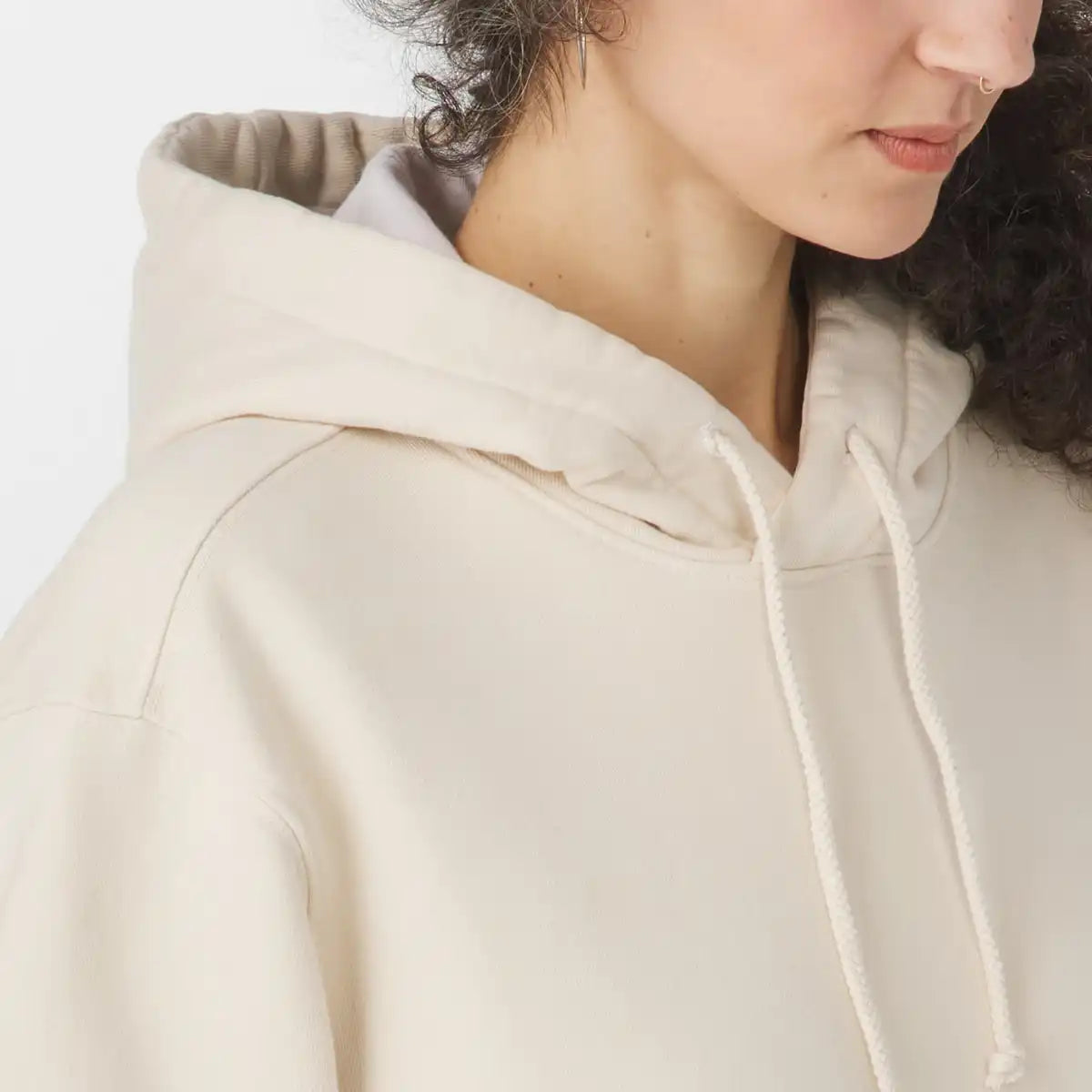 Danner 22oz Heavy Weight Hoodie Natural - Image 4